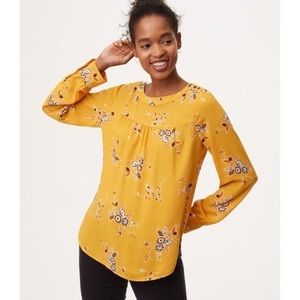 Loft Marigold Button Shoulder Shirt
